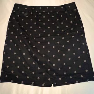 Loft Polka Dot Skirt